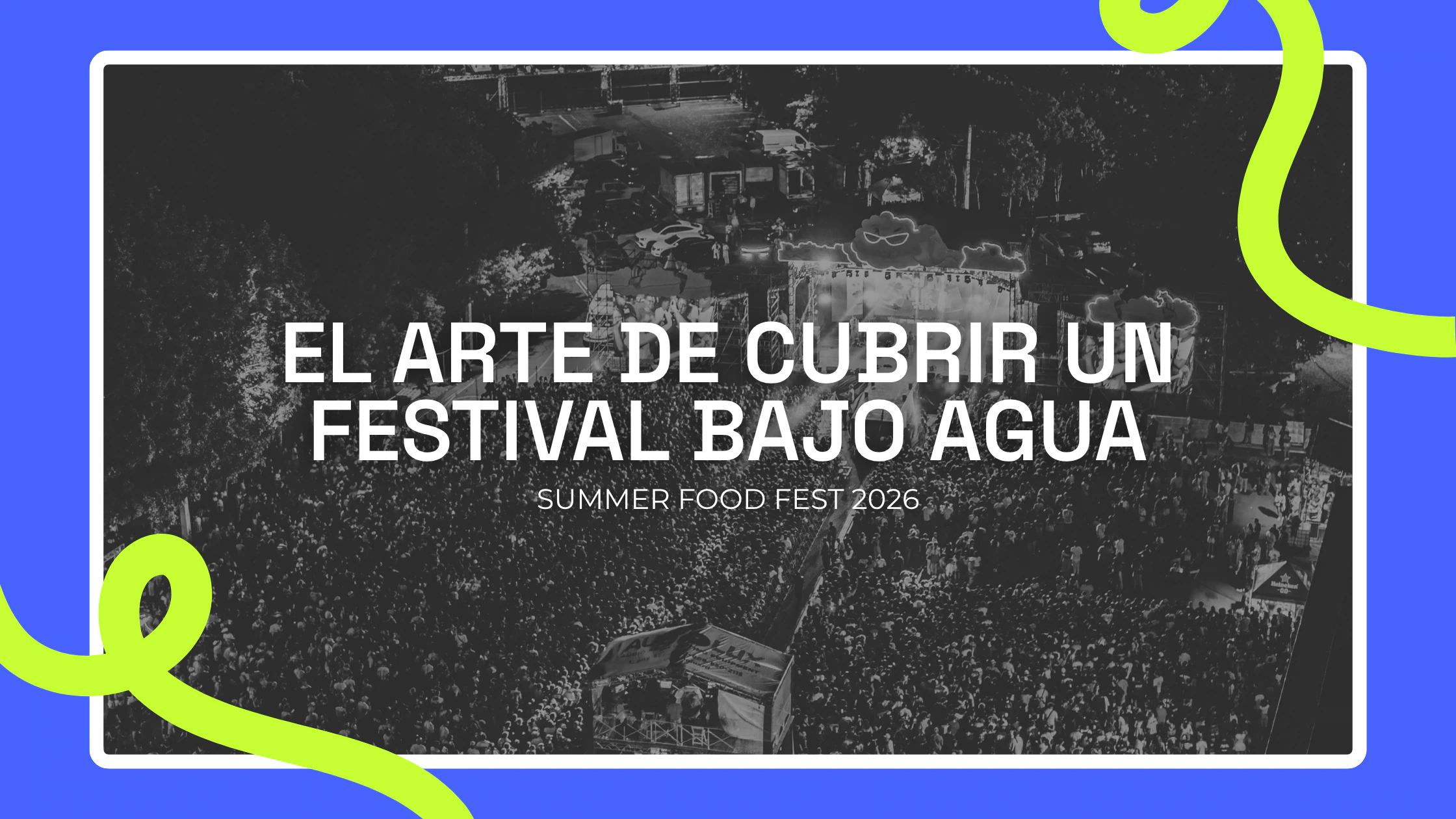 Detrás de cámara: Cómo cubrimos el Summer Food Fest 2026 con Ron Barceló (lluvia incluida)